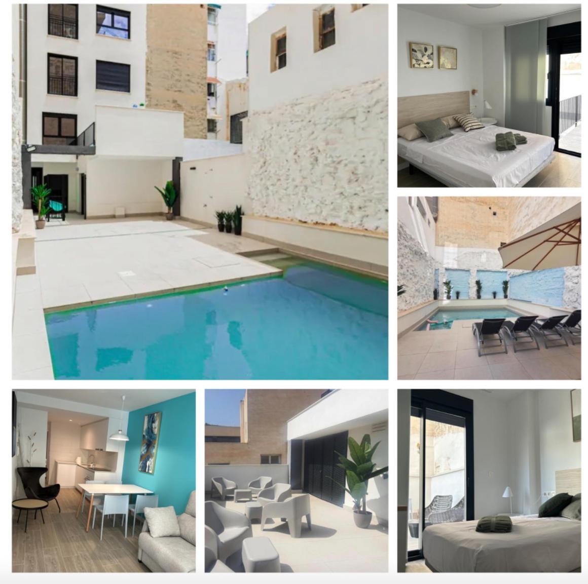Apartamentos Breton 17 Suite Con Terraza Alicante Exterior foto